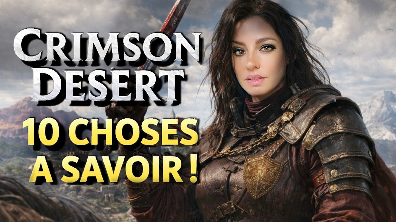 Crimson Desert: 10 choses à savoir avant la sortie 🔥