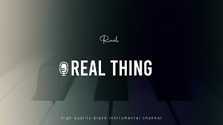 Video thumbnail of "Ruel - Real Thing (Piano Karaoke Inst)"