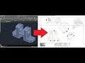 Plano de DETALLE  a partir de Objeto 3D AutoCAD  ***Nivel Medio***