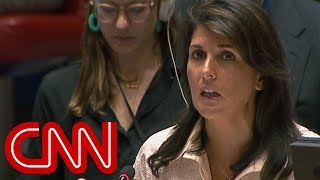 Haley: Gaza violence unrelated to embassy move