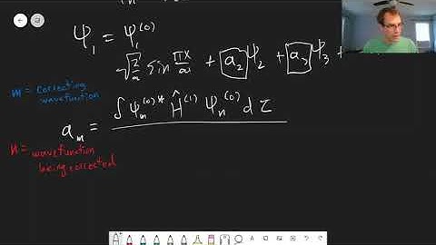 Chapter 7: Wavefunction Corrections | CHM 309 | 079
