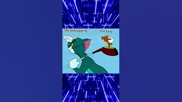 Debugging `Meme 97` #memes #funny #viral #short #testing #programming #bug #tomandjerry #debugging