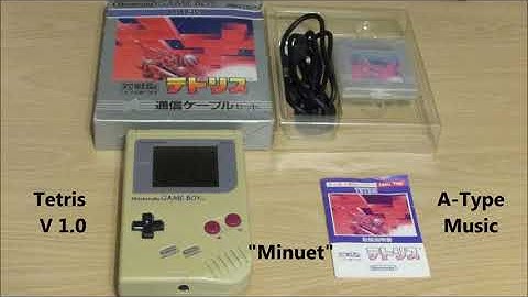 Tetris (Game Boy) - Original V 1.0 A-Type Music