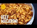 Beef Macaroni Recipe | Quick Dinner Idea | Menu By Mariam