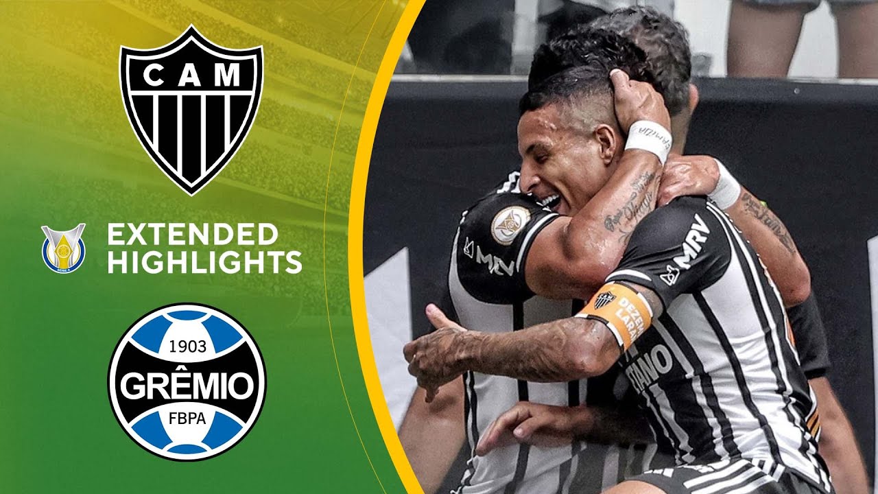 Atlético Mineiro - MG 2 x 1 Grêmio - RS - Campeonato Brasileiro de Futebol  - Série A 2021 - Confederação Brasileira de Futebol