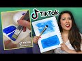 I Tried TikTok's BEST Art Hacks & Challenges...*oh boy*