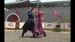 [고구려 사극판타지] 주몽 Jumong 대소와의 검투에서 검술 실력을 발휘하는 주몽