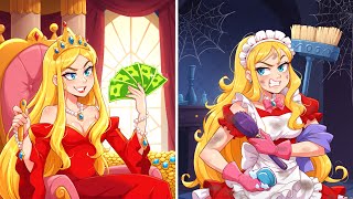 From Princess to Maid - My Stories | English Story For Teen