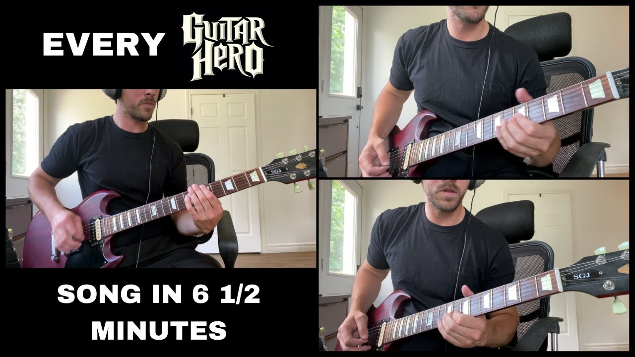 Every Guitar Hero Song At Once ! YouTube
