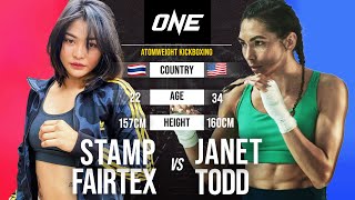 WOMEN’S KICKBOXING WAR 🔥 Stamp Fairtex vs. Janet Todd II