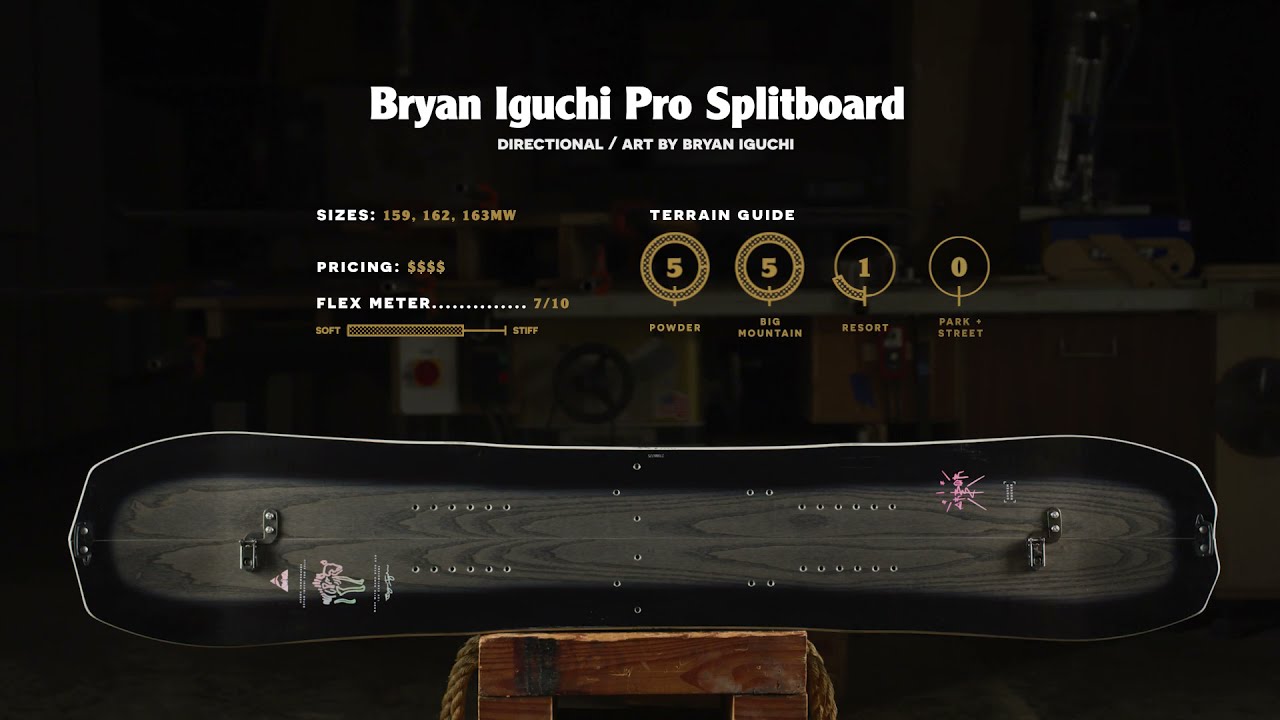 Preview of Arbor Bryan Iguchi Pro Splitboard Video
