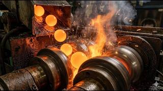 Satisfying Glass Factory The Infinite Loop Of Molten Marbles Asmr Visuals