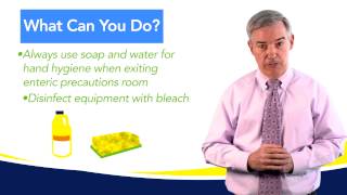 How can you keep patients safe from clostridium difficile infection
while in the hospital? hear wayne campbell, md, facp, fidsa, chief,
infectious disea...