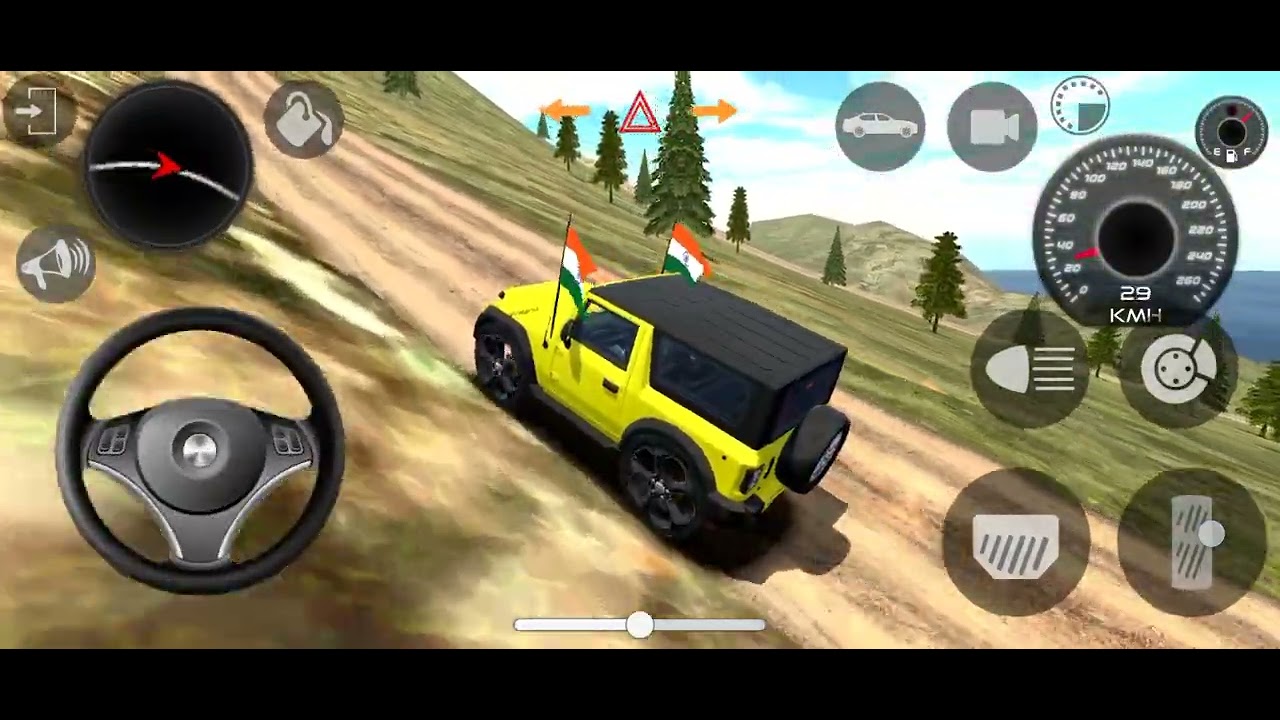 Holi song Par Indian Thar Racing - Indian Thar Racing 3D - indian Thar Android Gameplay ♥️💕 #holispe