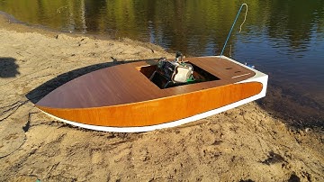 My Homemade Crackerbox RC Boat