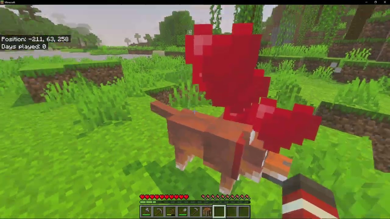 On my quest to make a cake! / Minecraft ASMR