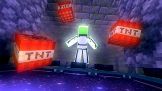 Minecraft Speedrunner VS 3 Hunters GRAND FINALE Animated [ TNT End Portal Trap ]