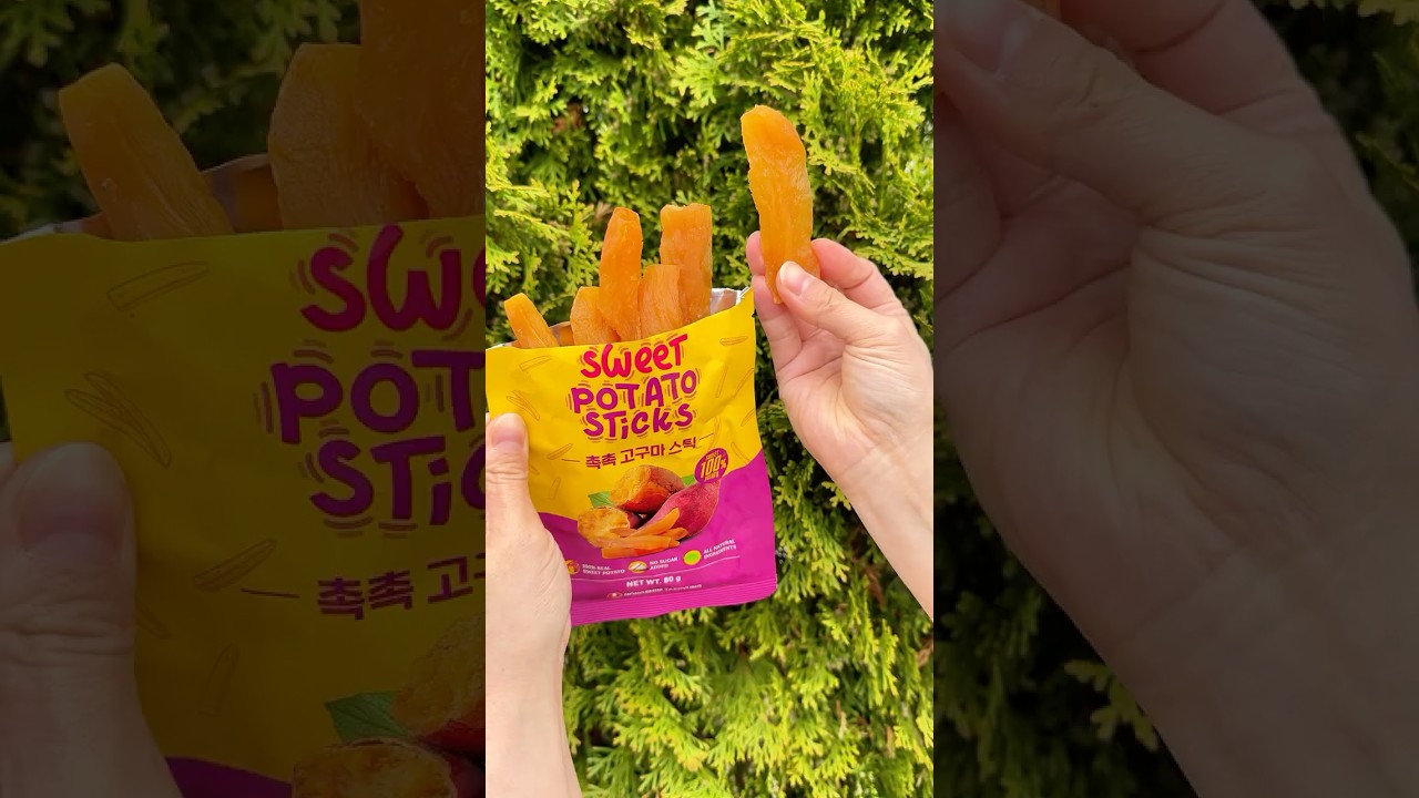 Try our chewy Sweet Potato Sticks