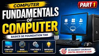 Computer Fundamentals for Beginners | Complete Introduction in Hindi | Part 1