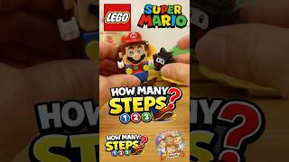 How Many Steps? 1-2-3! #supermario #nintendo #mario #lego #funny