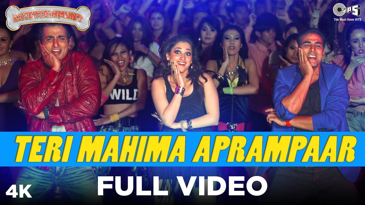 Teri Mahima Aprampaar Full Video   Entertainment  Akshay Kumar Tamannaah  Anushka Udit