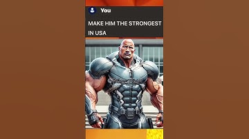 Making the rock the strongest bodyguard on earth💪 #shorts #chatgpt #aiart