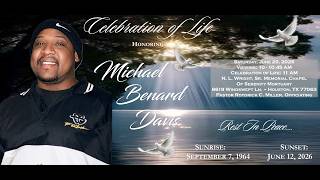 In Loving Memory of Mr. Michael Benard Davis