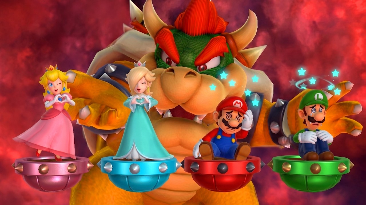 Mario Party 10] Haunted Trail Mini-Game Showdown! Peach VS