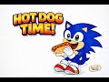 HOT DOG TIME! 🌭 | Easy Sonic Drawing for Kids l Kolay Sonic Çizimi