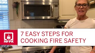 7 Easy Steps for Cooking Fire Safety at Home