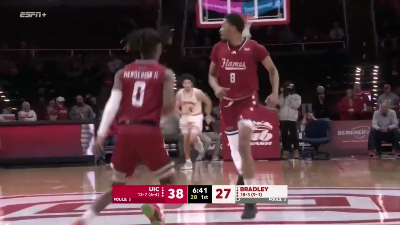 UIC vs Bradley basketball 2024-25