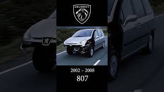 Peugeot 806 To Traveller Evolution 1994Today Mpv To Modern Van