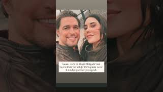 Cansu Dere ve Diogo Morgado' nun başrolünde yer aldığı Portuguese Love 'filminden partner pozu geldi