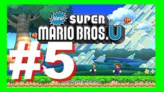NEW SUPER MARIO BROS U (2012) GAMEPLAY PLAYTHROUGH PART 5: SPARKLING WATERS