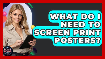 What Do I Need To Screen Print Posters? - Graphic Design Nerd