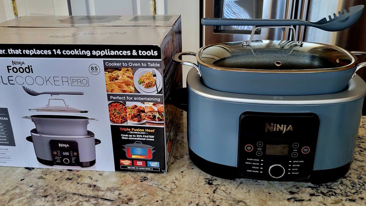 Ninja Foodi PossibleCooker PRO Cast Iron Dutch Oven 8.5qt 8in1