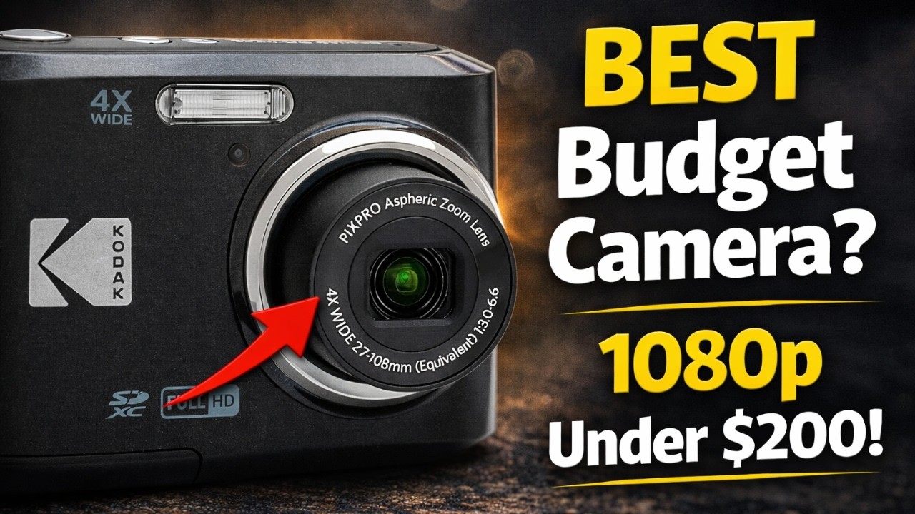 Kodak PIXPRO FZ45 Review 2026 — Best Starter Vlogging Camera Under $200