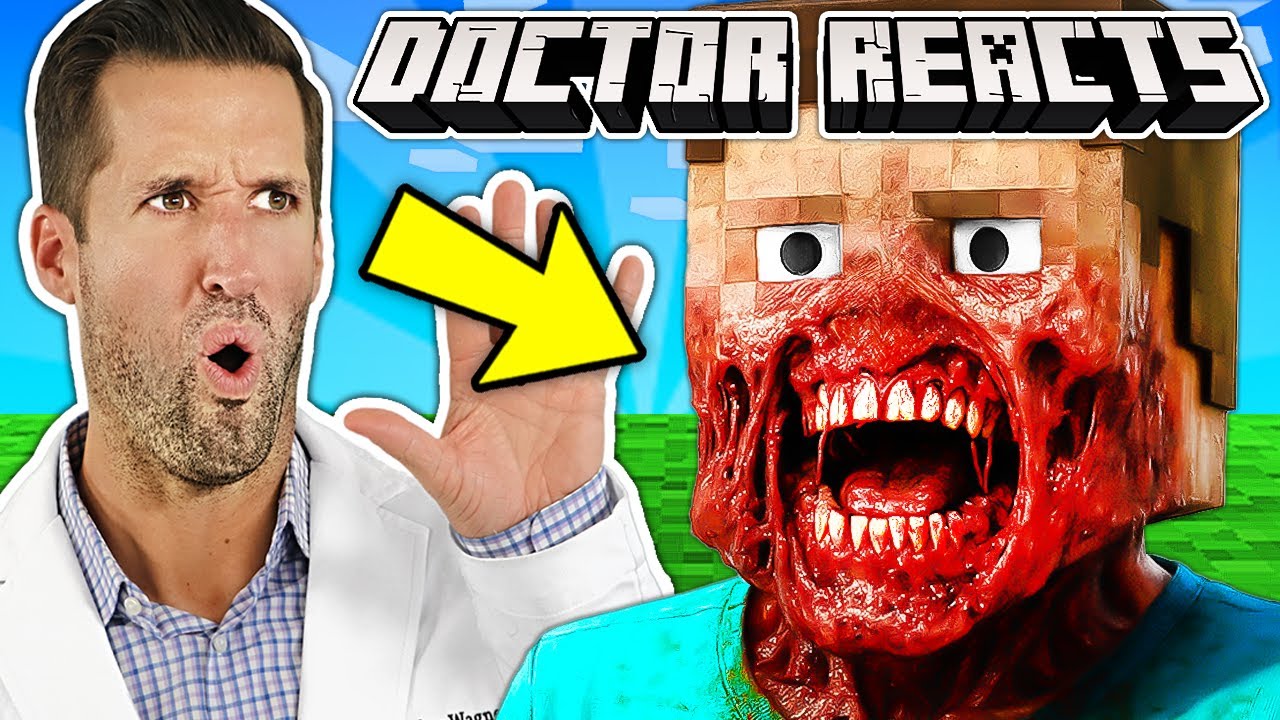 Minecraft Injury ER Doctor REACTS to Brutal Minecraft Steve Injuries - YouTube