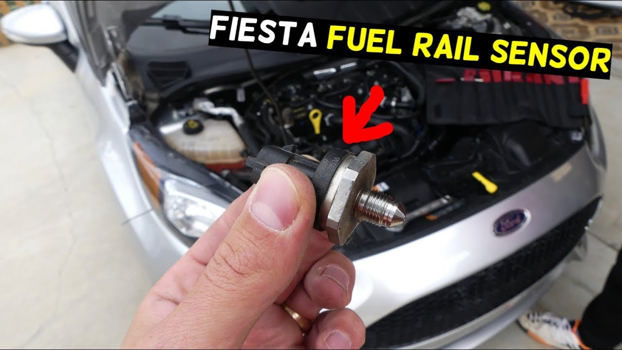 Ford Fiesta Fuel Pressure Sensor Replacement Location Mk7 St - Youtube