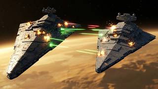 New Allegiance vs ISD Mark 3 Star Wars Empire at War Redux No Fighters