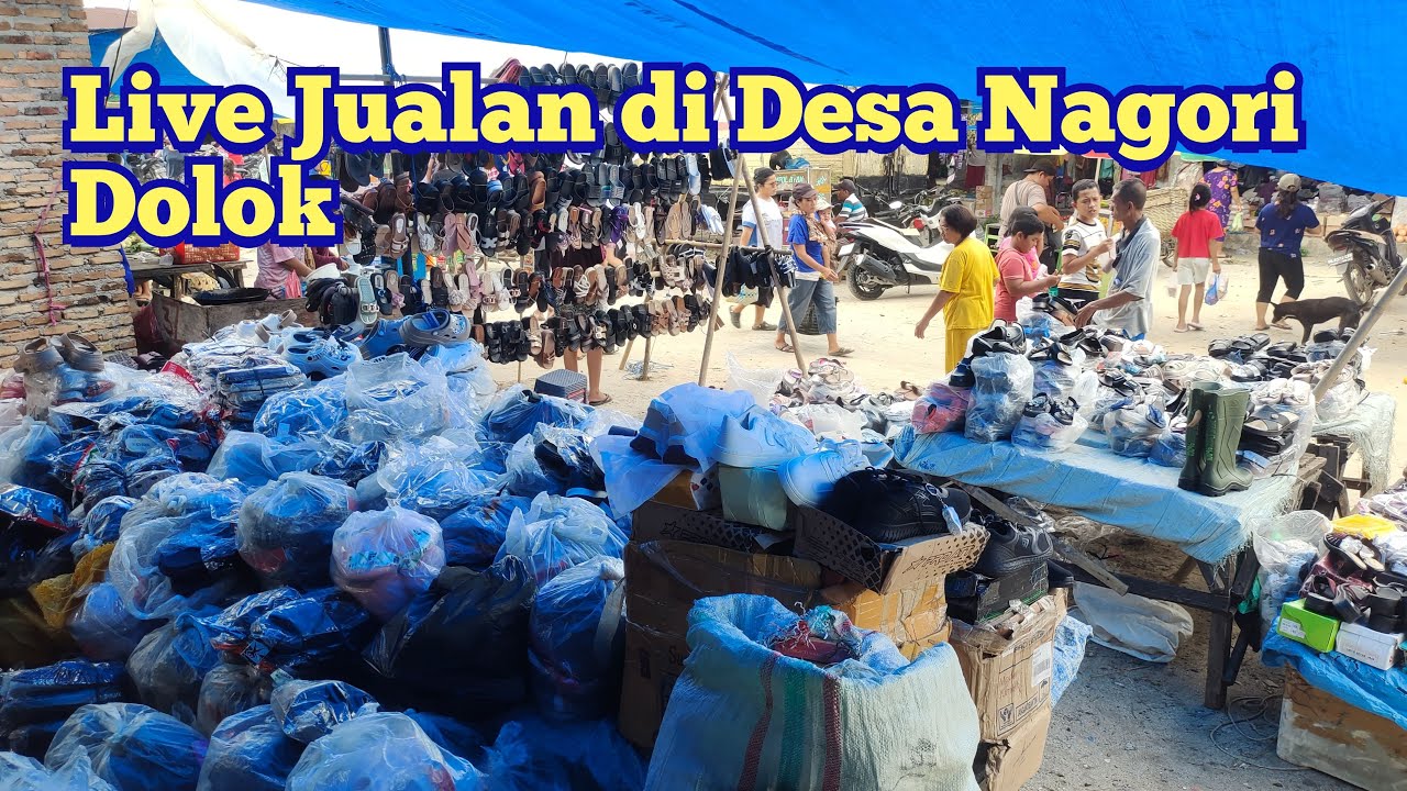 Lagi Desa Nagori Dolok Kecamatan Siloukahean Saya Jualan Sandal