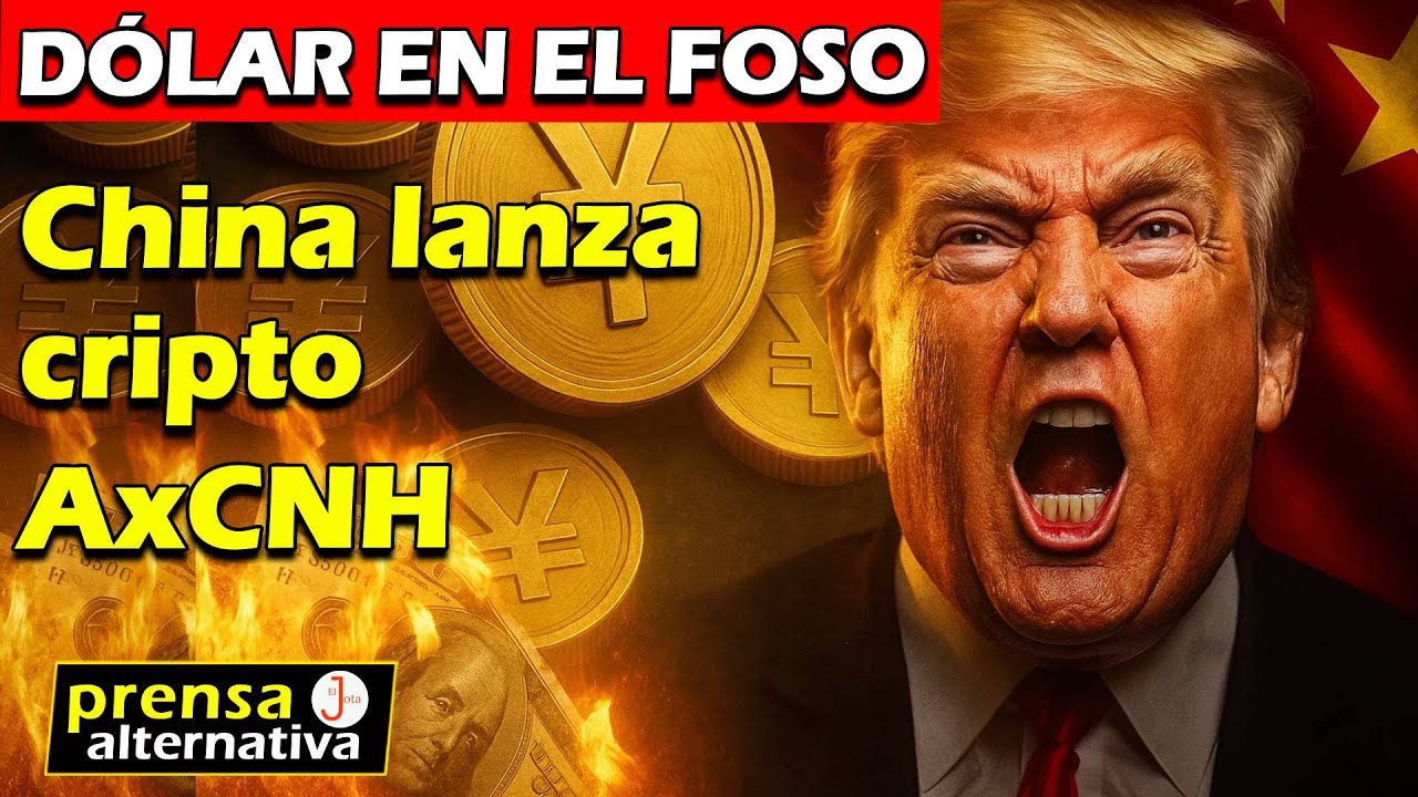 ÚLTIMA HORA! Nueva cripto china AxCNH entierra al dólar digital, estalla guerra
