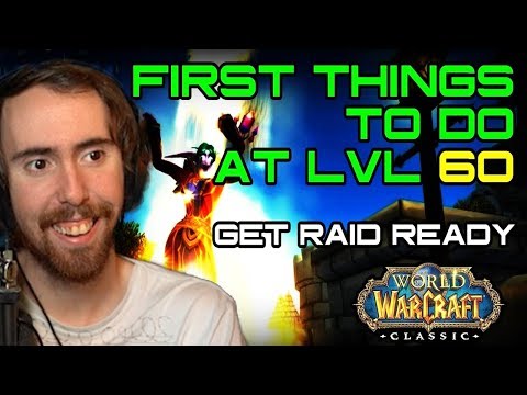 Asmongold Reacts To First Things to do at LVL 60 in Classic WoW!