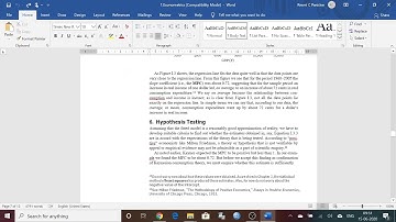 Methodology of Econometrics  (Video 2)