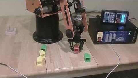 Complete Scorbot ER4u Robotic Arm Building Blocks