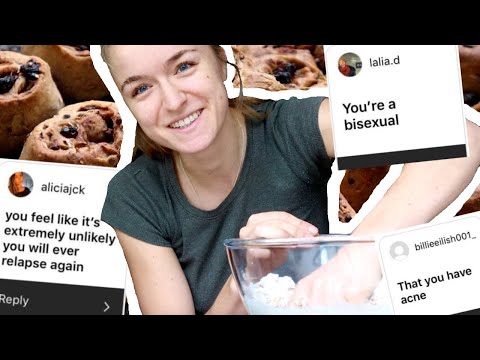 Answering Your Assumptions About Me | BAKING VEGAN CINNAMON ROLLS