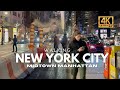 ๐บ๐ธ New York City Night Walking Tour | 4K HDR 60fps