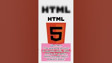 Difference between html & html5 #HTML #HTML5 #WebDevelopment #CodingForBeginners #LearnCoding
