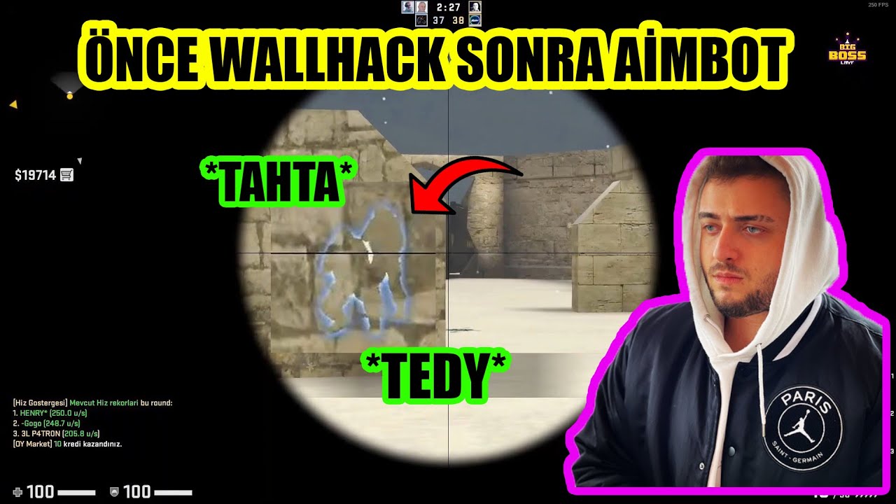 HİLELERİN ARDI KESİLMİYOR !! CyberRulz Mekiple CSGO HİLELİ VS Atıyor