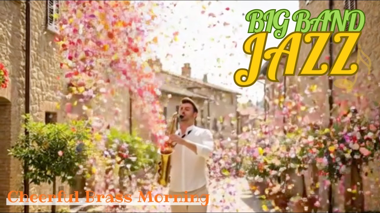 【5AM Wake Up Jazz】Cheerful Brass Morning  | Big Band Jazz 30min